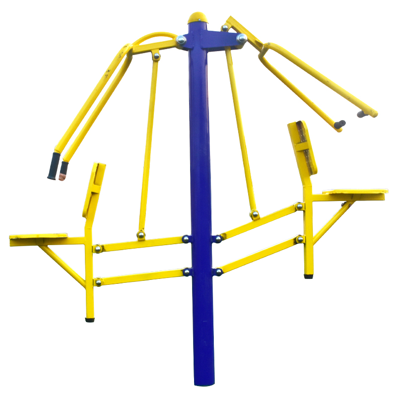 全民健身新风尚 解读公园小区里的智慧健身器材